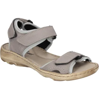 JOSEF SEIBEL Damen Sandale Lene 01 in grau-kombi