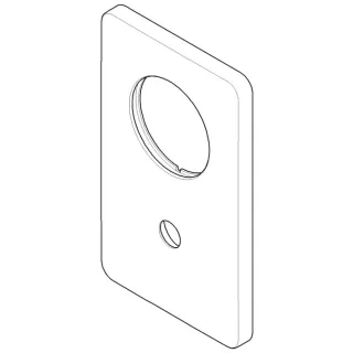Dornbracht Abdeckplatte Umstellung 091102254-00 chrom