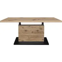 Mäusbacher Couchtisch Lift Couchtisch, höhenverstellbar von 49-68 cm, Breite 120 cm, Metallgestell