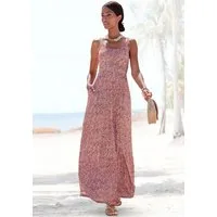 Vivance Maxikleid mit grafischem Alloverdruck und Taschen langes Sommerkleid, Strandkleid, Druckkleid, Viskosekleid, Jerseykleid