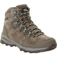 Jack Wolfskin REFUGIO TEXAPORE MID W Wanderschuh wasserdicht, Trekkingschuh