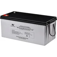 Sunstone Power 12V 200AH VLRA Gel Batterie für Photovoltaikanlage USV, 0% MWST Bleiakkus 200000 mAh (12 V), wiederaufladbar, wartungsfrei, zyklenfest