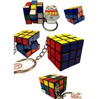 Whitehouse Leisure International Ltd Schlüsselanhänger Schlüsselanhänger Kinder Mini Anhänger keychain Rubiks Cube 3 cm, Schlüsselanhänger Kinder Mini Anhänger keychain Rubiks Cube 3 cm
