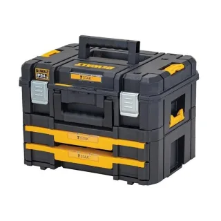 Dewalt - Werkzeugkasten "TSTAK 2.0" (Grau/Gelb)