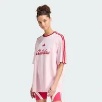 adidas Sportswear T-Shirt LUX TIRO GRAFIK T-SHIRT, LOCKER GESCHNITTEN (1-tlg)
