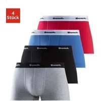 Bench. Hipster (Packung, 4-St) knapp sitzende Boxershorts aus Baumwollmischung