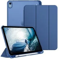 Fintie Tablet-Hülle für iPad 11 Generation 11‘’ 2025 (A16), iPad 10 Generation 10.9'' 2022, ultradünn, mit Stifthalter, transparenter Rückseite, Auto Schlaf/Wach
