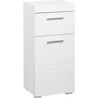 welltime Unterschrank Avena Badezimmerkommode mit 1 Schublade und 1 Tür - (B/T/H) 37/31/79 cm