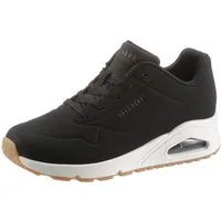 Skechers Uno - Stand on Air Wedgesneaker Freizeitschuh, Halbschuh, Schnürschuh mit feiner Perforation