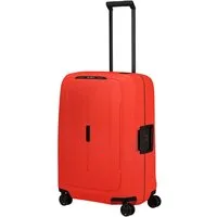 Samsonite Hartschalen-Trolley ESSENS, verschiedene Größen und Farben, 4 Rollen, mit robustem Polypropylen-Gehäuse, mit mehreren Fächern
