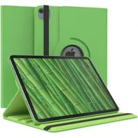 EAZY CASE Tablet-Hülle Rotation Case für iPad Air 4/Air 5 (2020/2022) 10,9 Zoll, Tabletcover Case Hardcover Flipcover zum Aufstellen Klapp-Case Grün