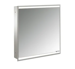 emco LED-Lichtspiegelschrank prime 2 Facelift Unterputz, 600 mm, 1-türig, IP 20 Türanschlag links, R 949706331