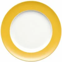 Thomas Porzellan Frühstücksteller Sunny Day Yellow Frühstücksteller 22 cm, Teller Flach