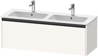 Duravit Ketho.2 Waschtischunterbau wandhängend Weiß Supermatt 1280x480x440 mm - K25066084840000 K25066084840000