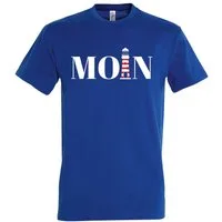 Youth Designz T-Shirt Moin Leuchtturm Herren Shirt mit trendigem Frontprint