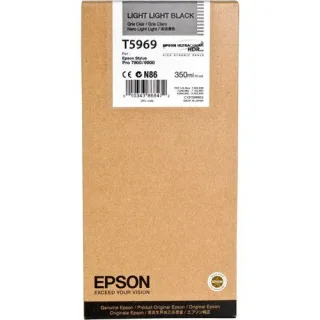 Epson Tintenpatrone light light black T 596 350 ml T 5969