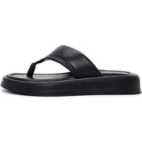 Derimod Pantoletten aus Leder Mules Echtes Leder, Lederfutter, TPU-Sohle, Slip-On-Stil