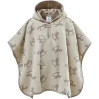 SEI Design Badeponcho Baby Kinder Badeponcho mit Kapuze, Schnittform Länge, Material, Ausstattung, Art Verschluss, Besondere Merkmale