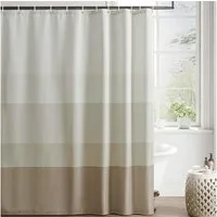 Agger Duschvorhang 180x180 cm Badewanne Waschbar Textil Shower Curtains