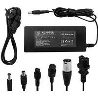 Lamex Lextool Ladegerät für Elektrofahrzeug-Roller Elektroauto-Ladegerät (6 Stecker, 230V AC, 42V DC 2A, LXG94)