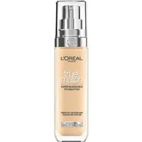 L'ORÉAL PARIS Foundation TRUE MATCH FOUNDATION, lässt sich mühelos verblenden, ohne sichtbare Ränder zu hinterlassen