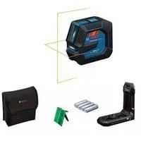 Linienlaser GLL 20-22 G Professional blau/schwarz, grüne Laserlinien, inkl. Universalhalter LB 10