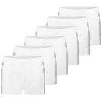 Schiesser Retro Boxer 6er Pack - 95/5 Stretch - Organic Cotton (Spar-Set, 6-St) Retro Short / Pant - Baumwolle - ohne Eingriff