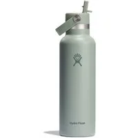 Hydro Flask Trinkflasche 21 OZ Standard Flex Straw Cap, 621 ml, TempShield® doppelwandige Vakuumisolierung