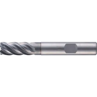 PFERD TOOLS VHM-Fräser Ø10mm, 5 Schneiden, 2xDC, Radius 0,5mm, HB, Universal - 23000847