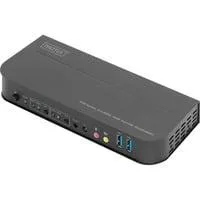 KVM Switch HDMI 2x1, KVM-Switch schwarz