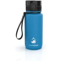 coolrhino Trinkflasche rhinoSport Tritan Sportflasche 350 ml, 650 ml, 1 liter, 1,5 l, Wasserflasche auslaufsicher für Sport, Outdoor, Schule und Fahrrad