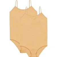 Seher/Tutku Body 3er Pack Damen Bodys mit Spaghettiträgern - Trägerbody schmale Träger (Set, 3er Pack) Hackenverschlüsse