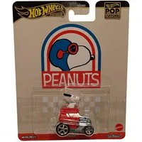 Hot Wheels Spielzeug-Auto Hot Wheels Premium Pop Culture - Snoopy - Peanuts, Cartoon, Filmfigur