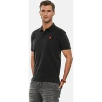 U.S. Polo Assn. Poloshirt USArrchie – Herren Classic Fit kurzarm mit Logo-Stickerei Mit Flachstrick-Kragen, Knopfleiste und elastischer Baumwollmischung