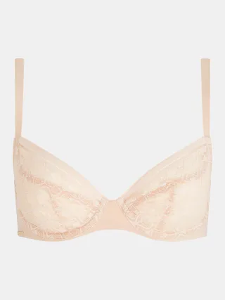 Chantelle Lingerie - Ace Bedeckender Bügel-BH golden beige - Gr. - 90 E