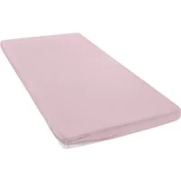 OTTO home Spannbettlaken Topper Basic, in Gr. 90x200, 140x200 oder 180x200 cm, Microfaser-Jersey, Gummizug: rundum, (1 Stück), Baumwolle, Matratzen bis 8 cm Höhe, Bettlaken, Spannbetttuch, Laken
