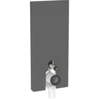 Geberit Monolith Plus Sanitärmodul für Stand-WC, 114 cm, Frontverkleidung aus Glas:, 131233CD7 131233CD7