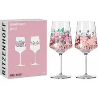 Ritzenhoff Gläser-Set Sommersonett Sprizz 2er Set F25, Kristallglas
