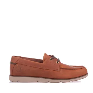Timberland - "Grafton Bay" Bootsschuhe für Herren, Leder (Orange)