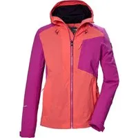 Killtec Outdoorjacke KOS 83 WMN JCKT Damenjacke: Colourblock, wasserdicht, atmungsaktiv