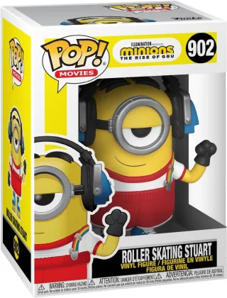 Funko POP! Movies 902 - Minions The Rise Of Gru: Roller Skating Stuart