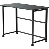 Maclean Schreibtisch MC-1250 Klapptisch mit Rädern, Tischplatte100x50 cm, Klappfunktion