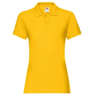 Fruit of the Loom - "Premium" Poloshirt für Damen (Sonnenblume)