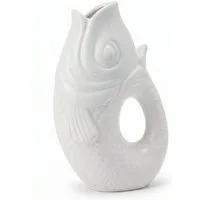 WestCraft Dekovase Fischvase 4 Farben Porzellanvasen bunte Vase in Karpfenform (1 St), für dekorative Tischdekoration zuhause - handgefertigt