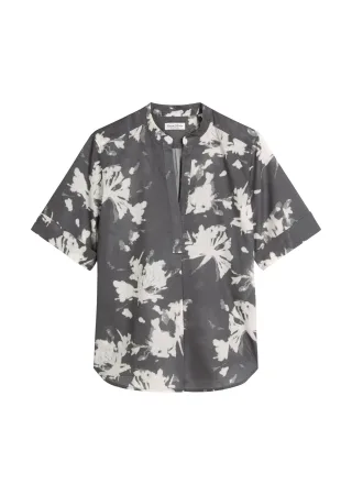 Marc OPolo Casual - Bluse relaxed dark grey_multi_01 - Gr. - 38