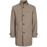 Jack & Jones Parka Jack & Jones Mantel Melton Coat Wollmantel Kurzmantel