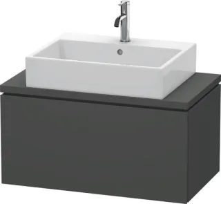 Duravit L-Cube Konsolenwaschtischunterbau wandhängend Graphit Matt 820x477x400 mm - LC580204949 LC580204949
