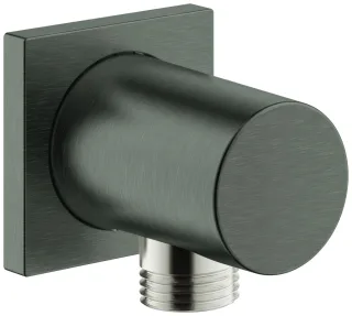 GROHE Wandanschlussbogen Rainshower 27076 Außengewinde hard graphite geb., 27076AL0 27076AL0