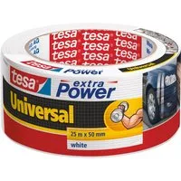 tesa Klebeband (1-St) Gewebeband ideal zum Reparieren, Abdichten & Befestigen - weiß