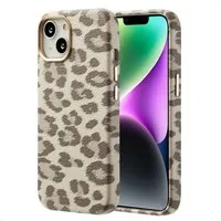 Selencia Backcover Selencia Sabi Backcover Leopardenmuster mit MagSafe Apple iPhone 14 -